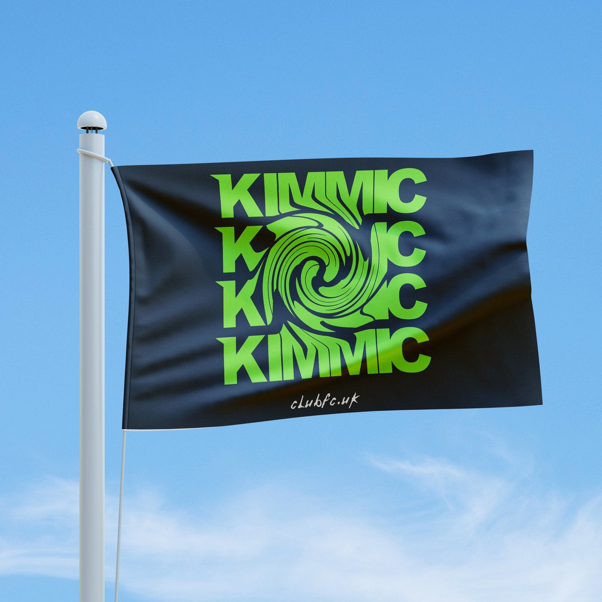 KIMMIC SWIRL FLAG (GREEN)