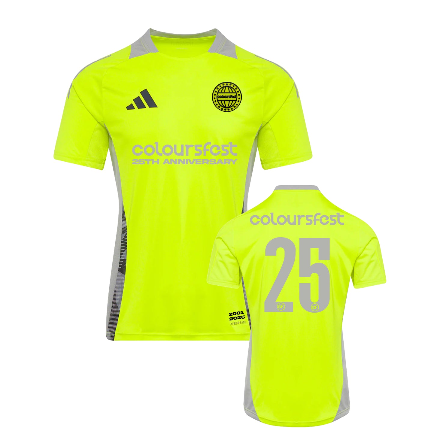 COLOURSFEST 25TH ANNIVERSARY FLUORO
