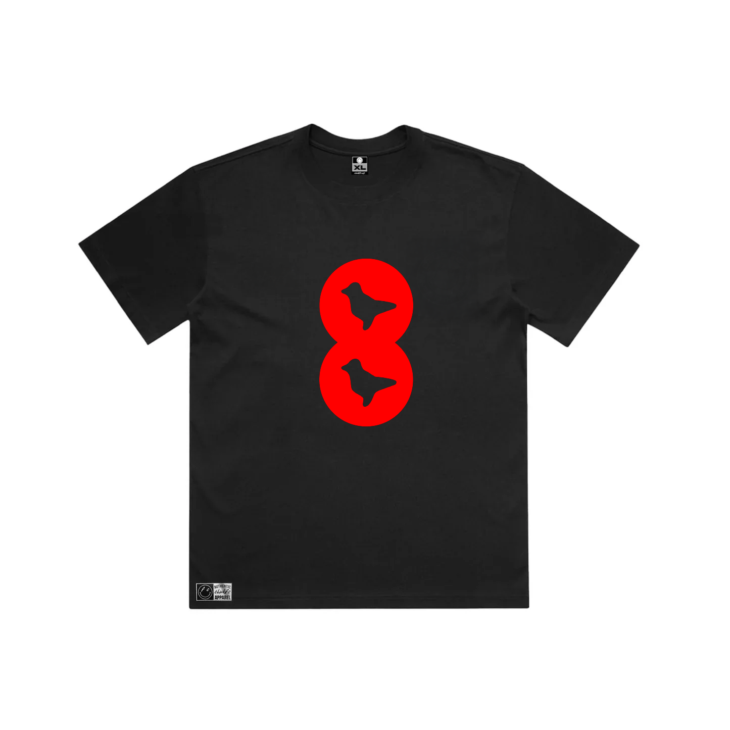 ClubFC Double Drop Red Tee