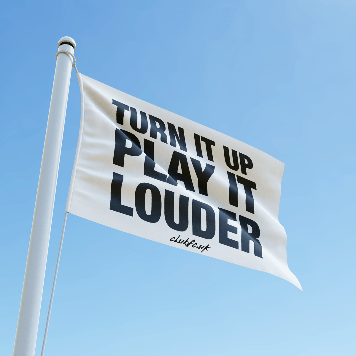 PLAY IT LOUDER FLAG