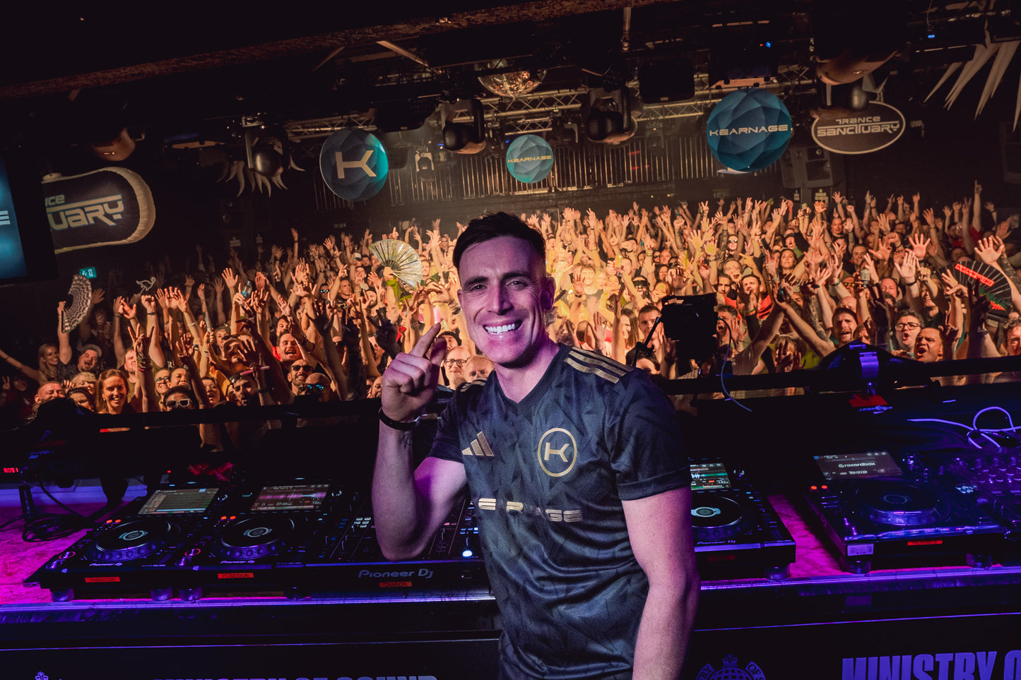 Bryan Kearney - Signed Trance Sanctuary x Kearnage Jersey