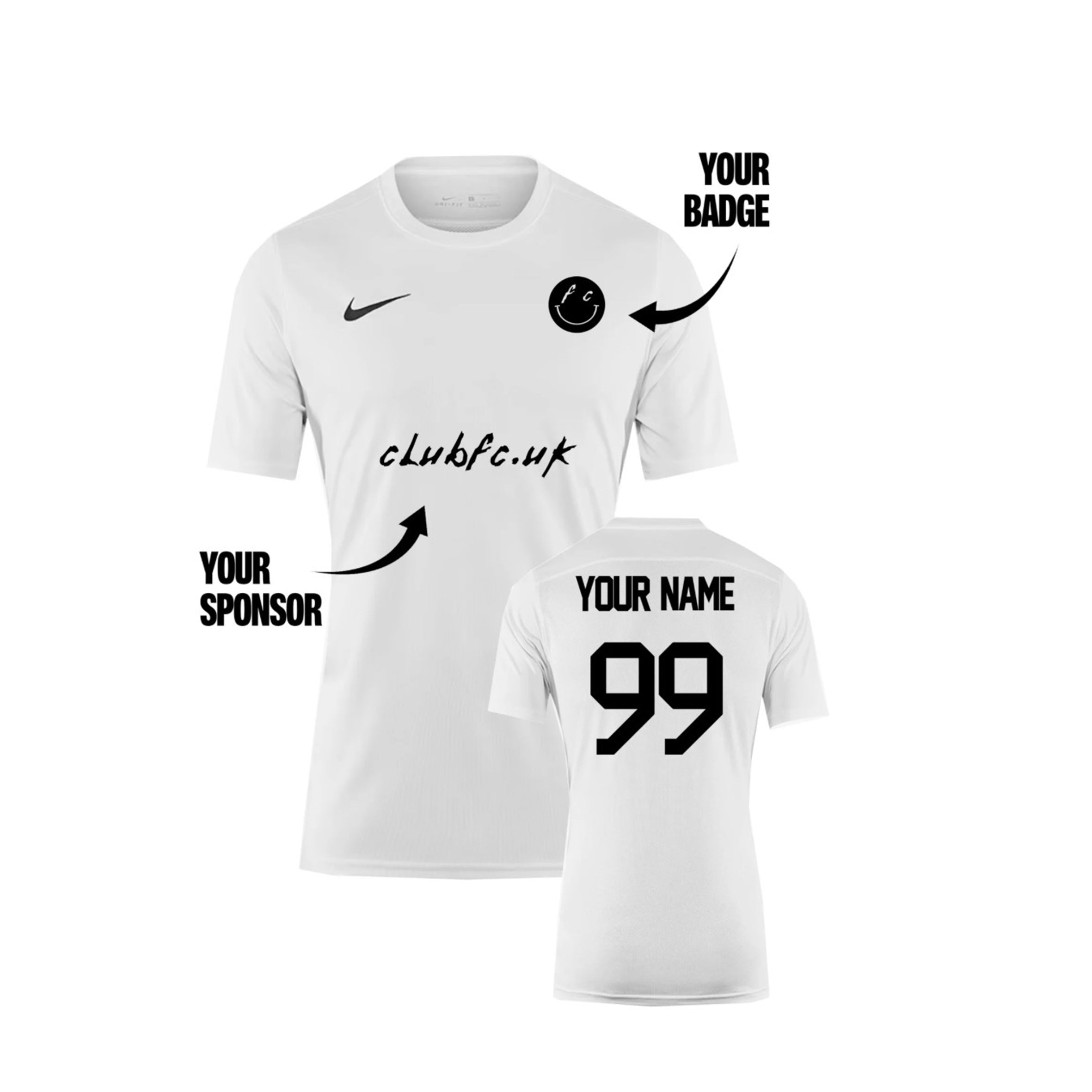 nike football shirts custom