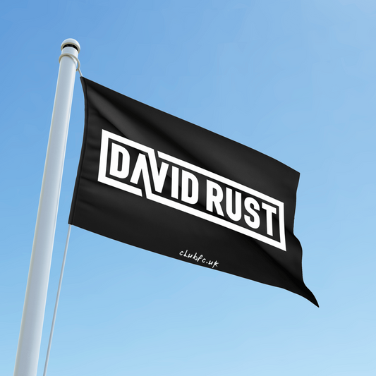 RUST ATHLETIC FLAG (WHITE)