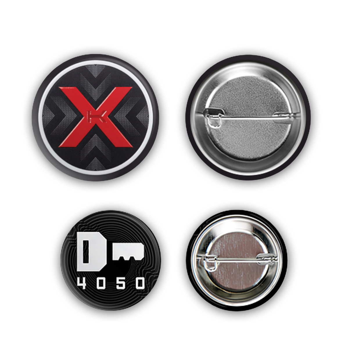Kearnage X Button Badge