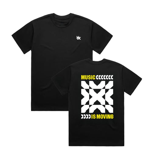 bk - Music is Moving Tee
