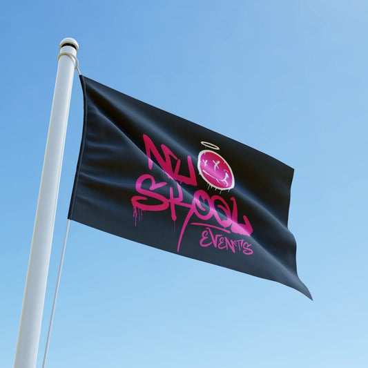 NU SKOOL PINK FLAG