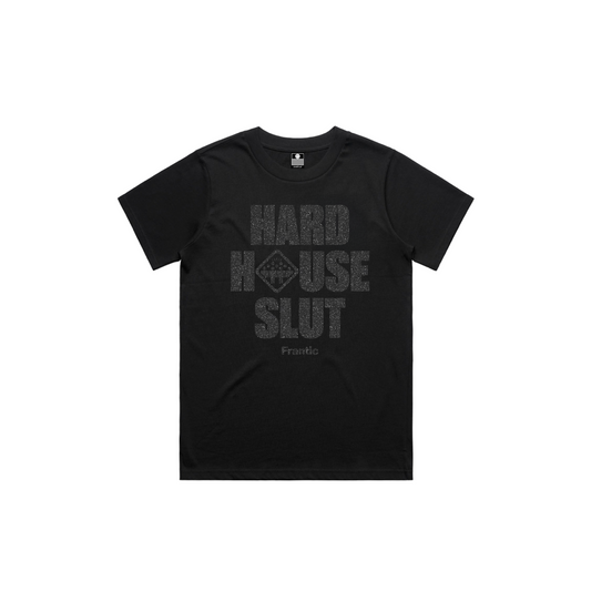 FRANTIC HARD HOUSE SLUT GLITTER TEE