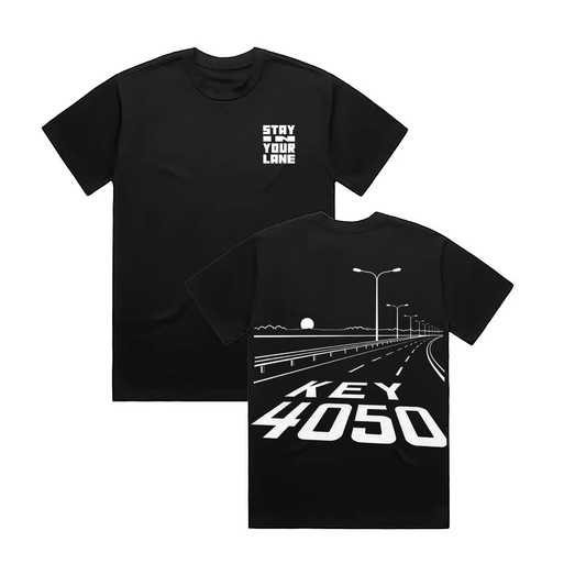 Key4050 Stay In Your Lane Cover Tee